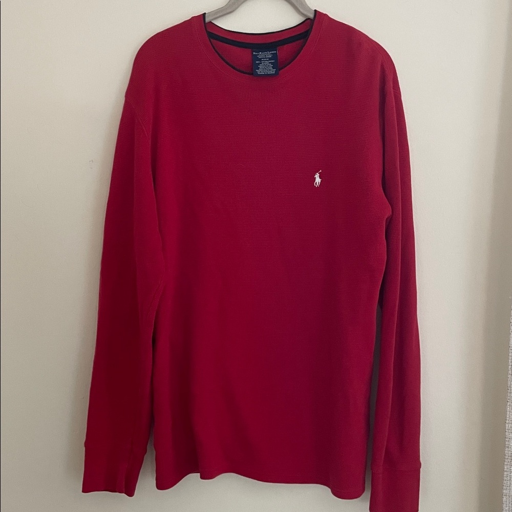 Polo Ralph Lauren Red Sleepwear Top